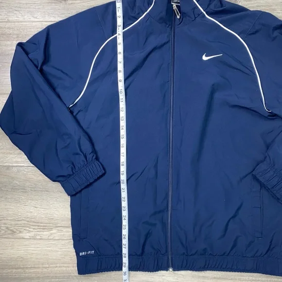 Nike Dry Fit Jacket Navy Blue Large - Picture 9 of 15